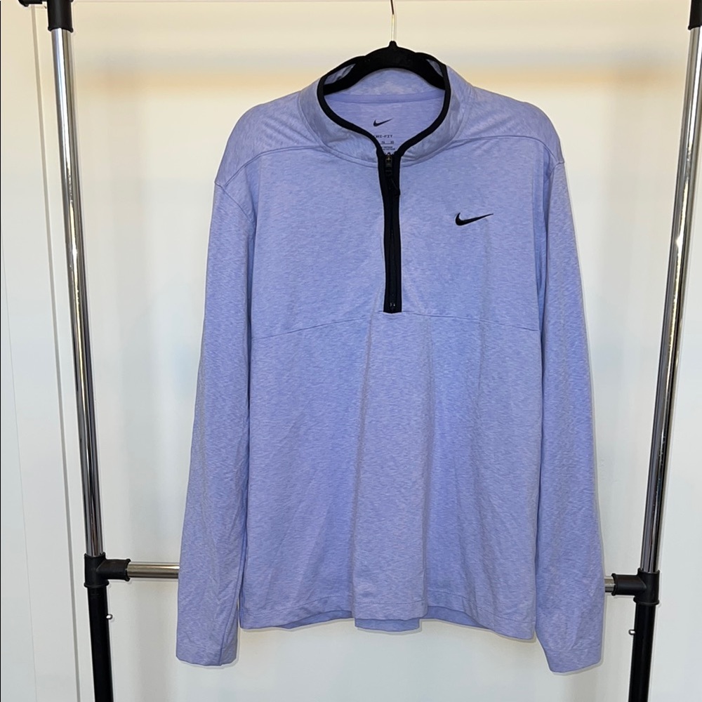 Nike Light Purple Quarter-Zip Pullover